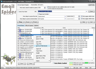 GSA Email Spider screenshot